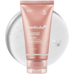 medicube collagen overnight wrapping peel off facial mask pack