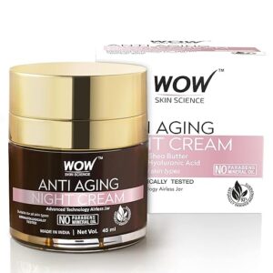 wow skin science cream anti aging night cream